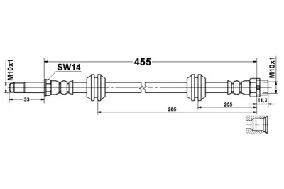 ATE CABLE DE FRENADO ELÁSTICO PARTE TRASERA IZQUIERDA/DERECHA BMW 1 F40 2 F45 2 GRAN CUPÉ  