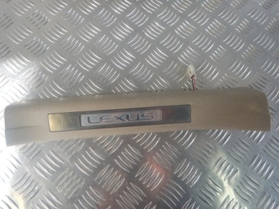 Lexus rx rx350 rx400 rx4000h 2 левая молдинг на порог задняя накладка фото №1