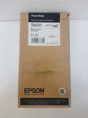 Oryginalny Tusz Epson T6531 Photo Black