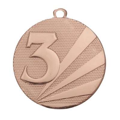 Brązowy MEDAL zawody NAGRODA KONKURS 50mm +WSTĄŻKA