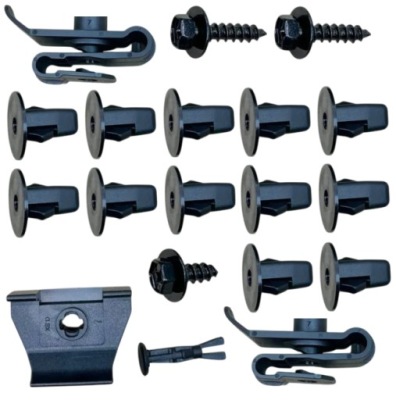 Клипсы винты пластины подкрылок перед набор toyota land cruiser prado 120 фото №1