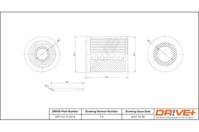 DRIVE+ FILTRAS ALYVOS CHRYSLER BENZINAS 1.6 01-06 NEON II 