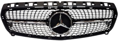 Mercedes c klasa w205 2019- решітка радіатора решітка радіатора diamond фото №1