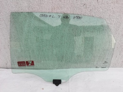 Стекло левая задняя задняя kia ceed iii 17-21 hb фото №1