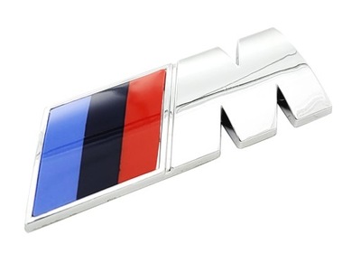 EMBLEMA INSIGNIA NA ALA BMW M-POWER 45X15MM  