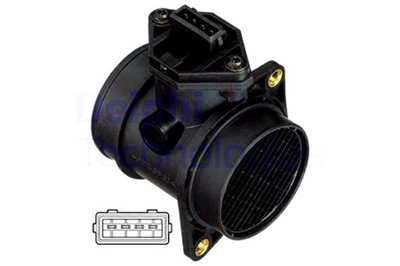 Delphi расходомер воздуха alfa romeo 159 166 brera spider audi фото №1