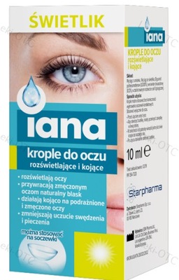IANA Krople do oczu ze Świetlikiem 10 ml