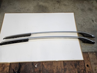 Хром peugeot 2008 i 13-19 накладка рейлинг левая правая перед задняя фото №1
