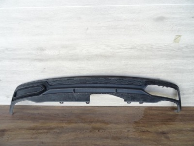 Audi a6 c8 спойлер pod бампер задня s-line фото №1