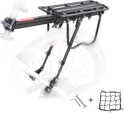 ProRuck Tylny bagażnik rowerowy, wspornik siodełka do roweru, MTB, aluminiu