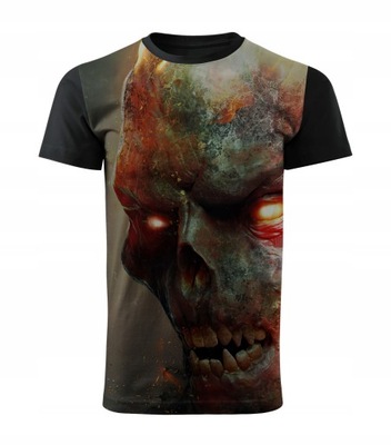 koszulka dziecięca t-shirt Ghost Rider czaszka 116