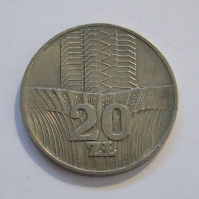 20 zł, Wieżowiec i Kłosy, 1976r. X1064