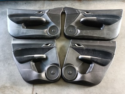 Обивка обшивки дверь honda civic viii 5d фото №1