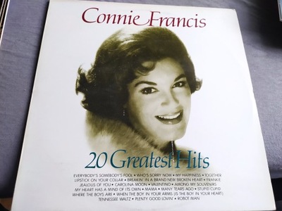 CONNIE FRANCIS 20 GREATEST HITS