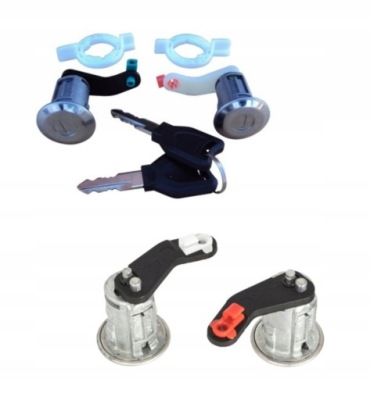 2x вкладка замка дверь l/p renault mascott 98-10 фото №1