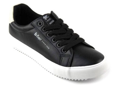 TRAMPKI DAMSKIE LEE COOPER 071 BUTY SPORTOWE CZERŃ