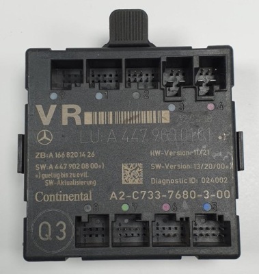 Модуль дверь левый перед mercedes v-klasa w447 a4479000101 фото №1