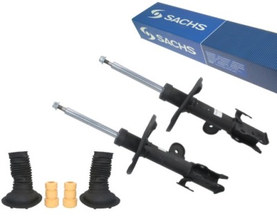 Sachs 2x амортизаторы + защита отбойники toyota rav4 rav-4 iii 2005-2013 перед фото №1