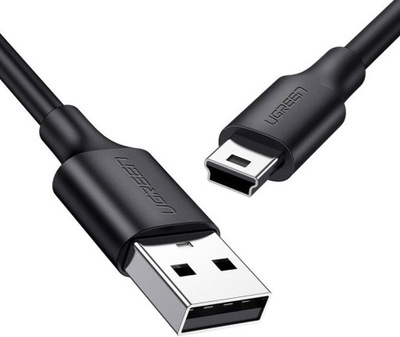 KABEL USB DO MINI USB UGREEN US132 0.25M CZARNY