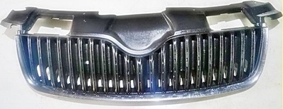 Skoda roomster решётка радиатора решётка радиатора перед хром фото №1