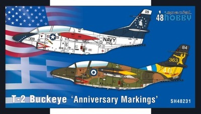T-2 Buckeye Anniversary Markings Special Hobby SH48231 skala 1/48