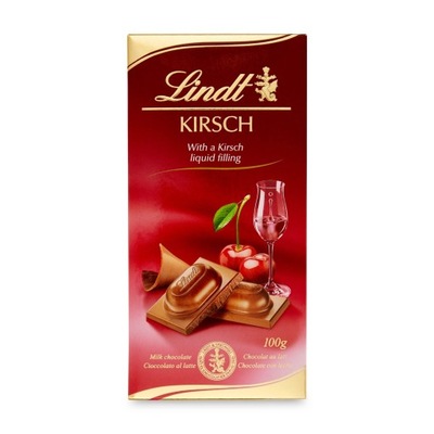 Lindt Czekolada Kirsch 100g