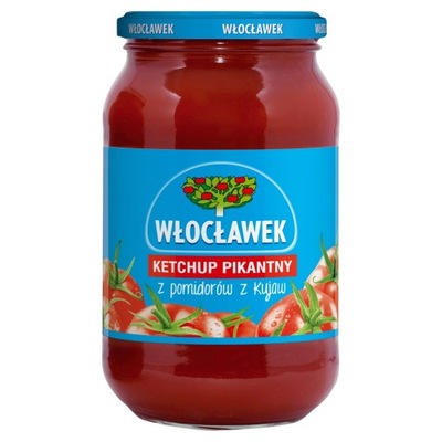 Ketchup pikantny Włocławek z pomidorami 970g