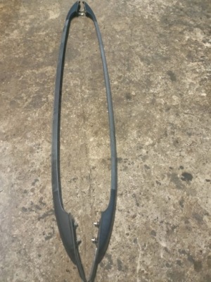 Ford focus mk2 04-11r универсал рейлинги кровельные чёрные фото №1