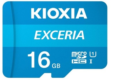 KIOXIA 16 GB micro SD HC Class 10 UHS-1 100MB/s