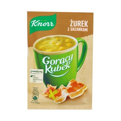 Gorący kubek Knorr żurek z grzankami 17 g