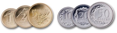 Komplet monet obiegowych ROCZNIK 2011 menniczy