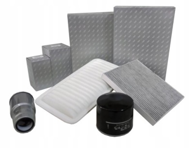 Toyota corolla e12 ix 01-07 2.0 d-4d фильтры набор фото №1