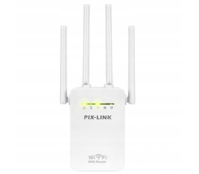 Wzmacniacz Wi-Fi repeater sygnału WiFi WLAN 2x RJ45 Router Acces Point AP