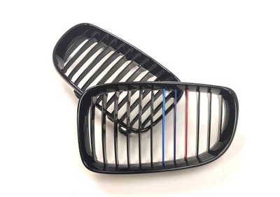 BMW 1 E87/E81/E82 2007- GRILLE BLACK GLOSS (3KOL  