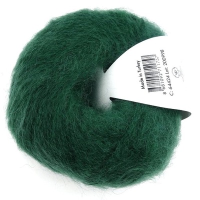 SUPER KID MOHAIR 24 ZIELONY CIEMNY LAS 25g 237m 15399