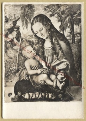 ANK WROCŁAW BRESLAU KATEDRA CRANACH MADONNA