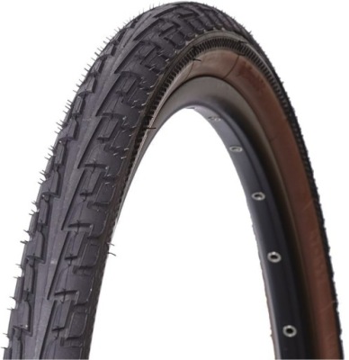 Opona rowerowa CONTINENTAL RIDE TOUR 26x1.75 CZARNO-BRĄZOWA