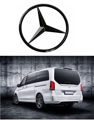 NEGRO EMBLEMA ESTRELLA PARTE TRASERA MERCEDES V CLASE W447  