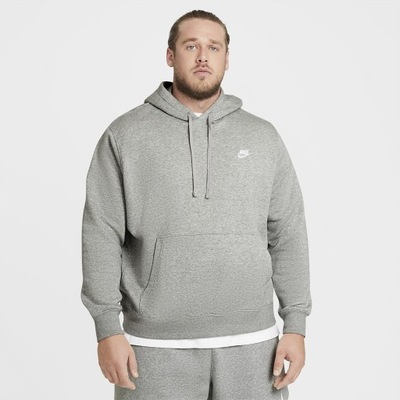 Bluza sportowa Nike Sportswear Club Hoodie szara rozmiar L