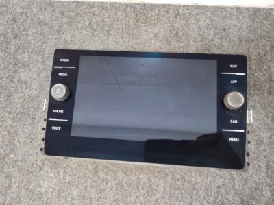 Экран дисплей радио навигации vw golf vii 7 lift фото №1