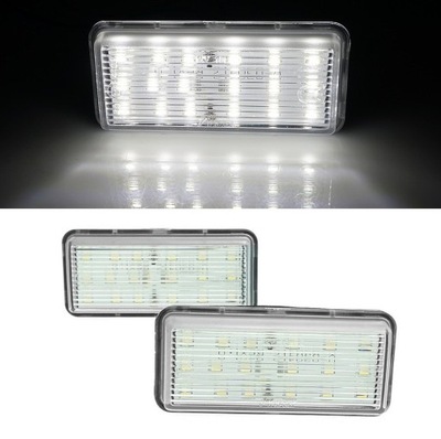 Підсвітка номерного знака led lexus lx 98-12 lexus gx фото №1