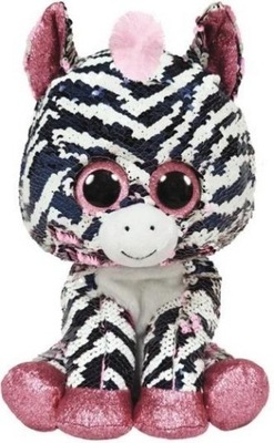 TY Beanie Boos. Cekinowa zebra Zoey 15 cm