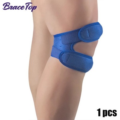 BraceTop 1 PCS Sports Kneepad Double Patellar Knee Patella Tendon Support