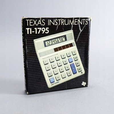 1984 r STARY KALKULATOR TEXAS INSTRUMENTS