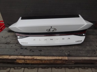 Hyundai elantra vii 2021 sedan кришка багажника задня багажника оригінал фото №1