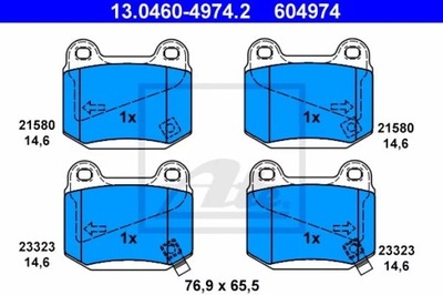 TRINKELĖS HAM.TYL MITSUBISHI LANCER EVO -03 13.0460-4974.2 