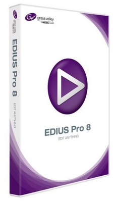 EDIUS Pro 8 (GrassValley) licencja wieczysta (box)
