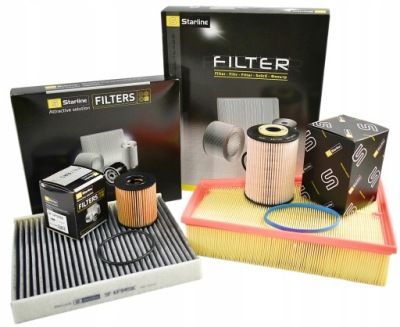 Starline набір фільтрів ford mondeo 4 2.0 tdci фото №1