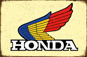Tablica Ozdobna Blacha Honda Logo Japan Motors