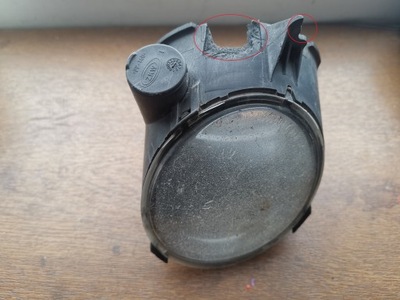 Volvo v70 s80 протитуманна фара лівий корпус скло фото №1